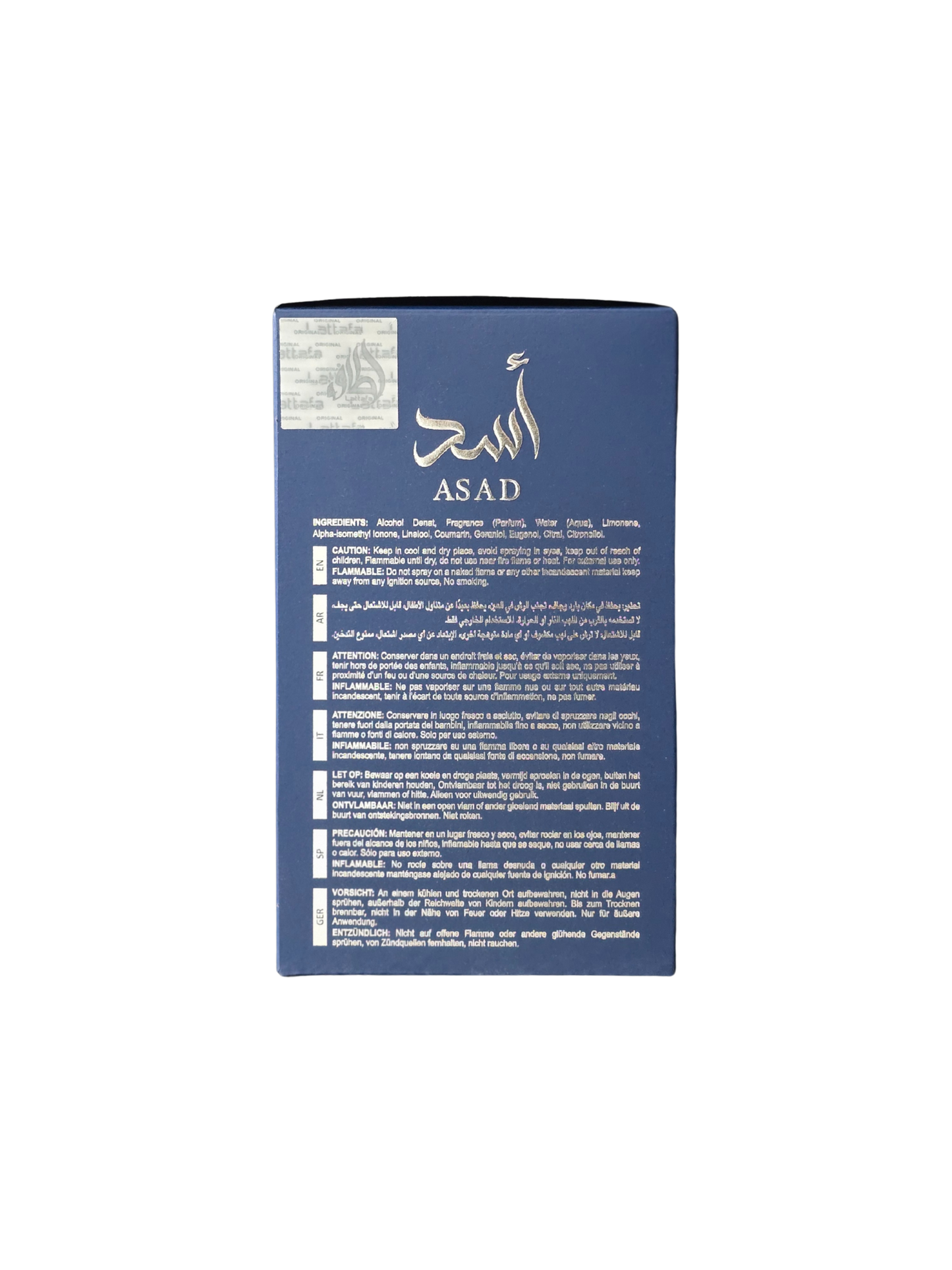 Lattafa Asad Zanzibar 100ml EDP Perfumes