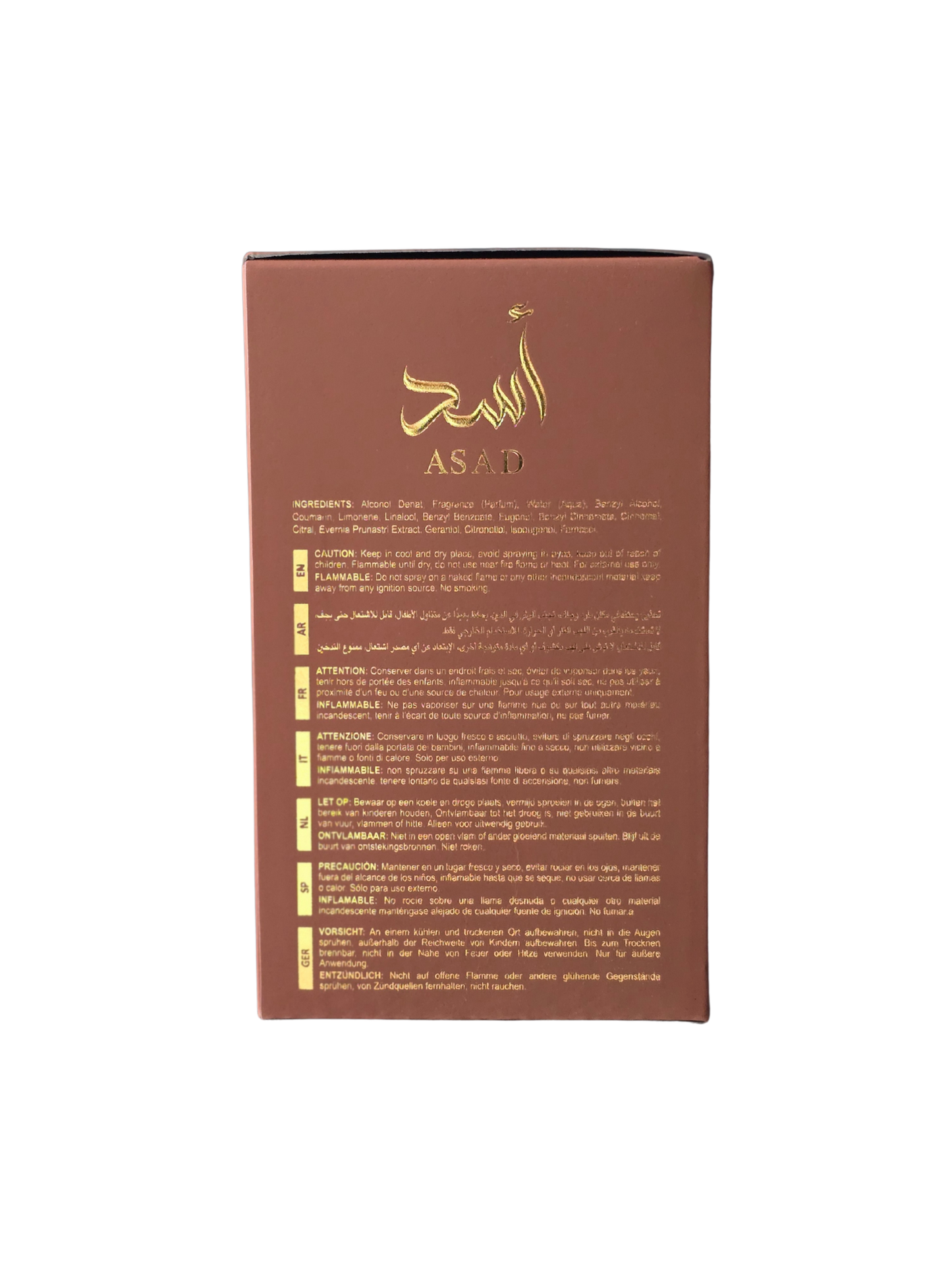 Asad Bourbon 100ml Eau de Parfum by Lattafa