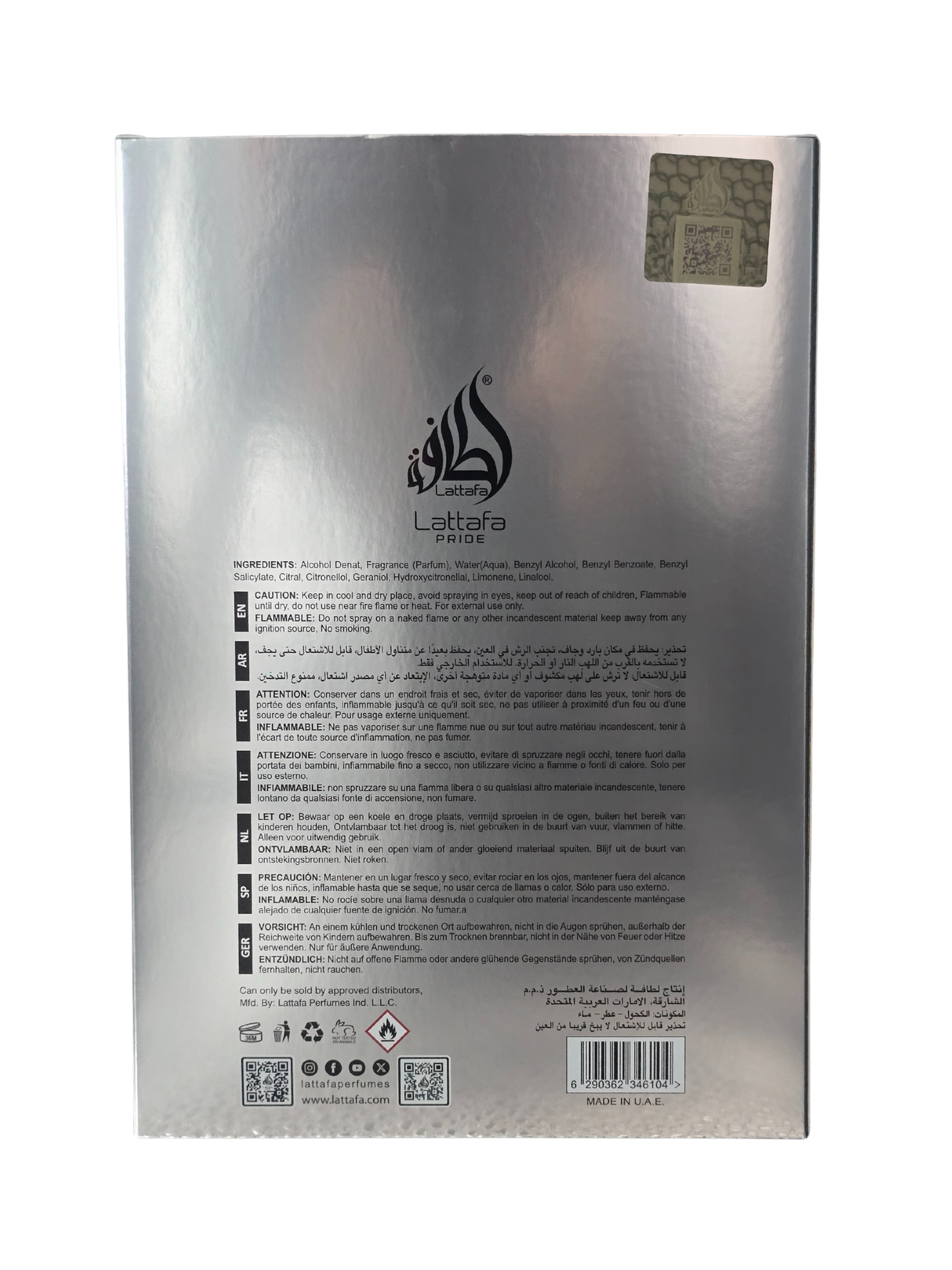 King of Arabia 100ml EDP by Lattafa Pride Premium