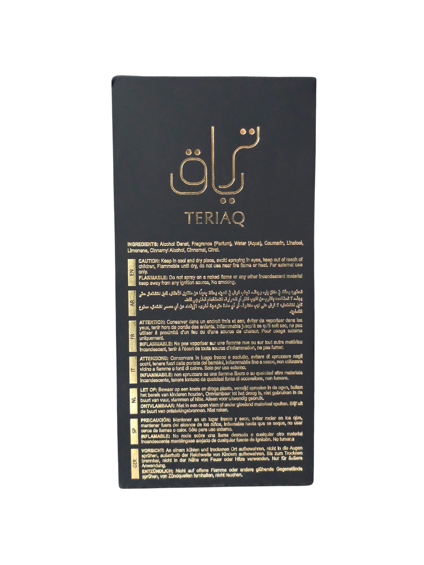 Teriaq Intense EDP 100ml by Lattafa Perfumes