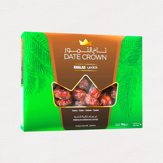 Date Crown Khalas Premium Emirates Dates 1Kg
