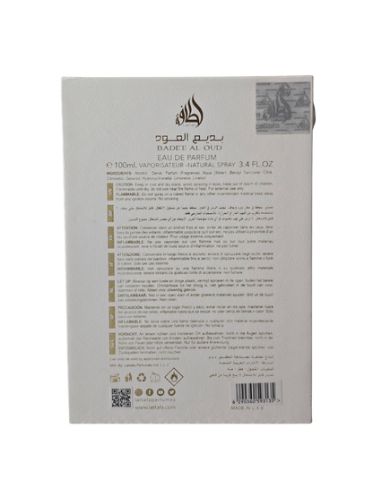 Lattafa Badee Al Oud Honor & Glory EDP 100ml