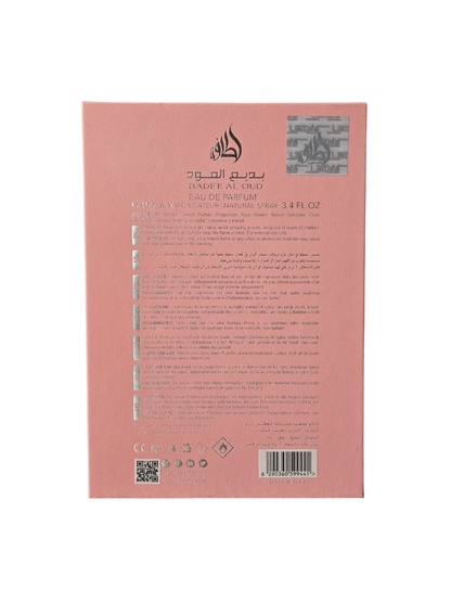 Badee Al Oud Noble Blush 100ml EDP by Lattafa Perfume