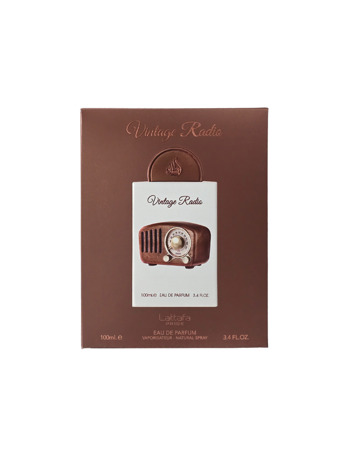 Lattafa Vintage Radio Extrait De Parfum 100ml